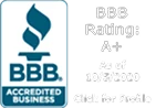 BBB A rating badge