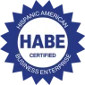 Hispanic American Business Enterprise certification logo