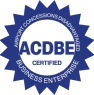 Airport Concession Disadvantaged Business Enterprise certification logo