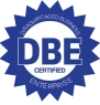 Disadvantaged Business Enterprise certification logo