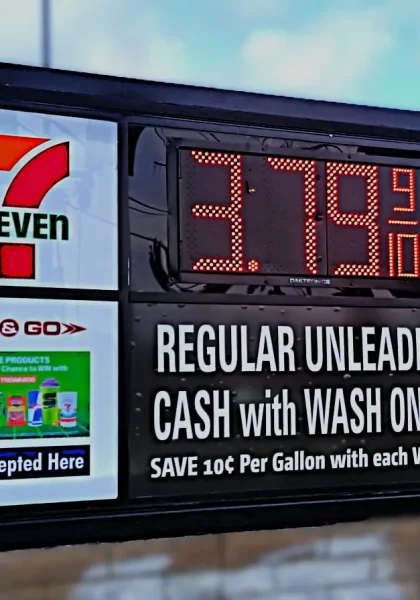 Portable sign project for commercial property