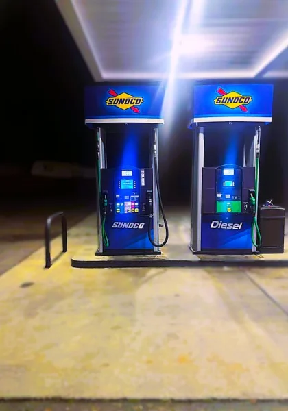 Sunoco branded gas station signage project