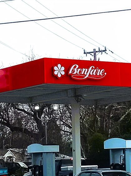 bonfare gas branding