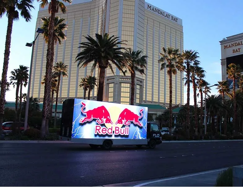 Outdoor LED display project in California