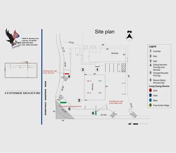 Sign permit and drawings service hero banner