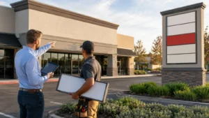 Tenant Sign Replacement Checklist for Stockton Shopping Centers